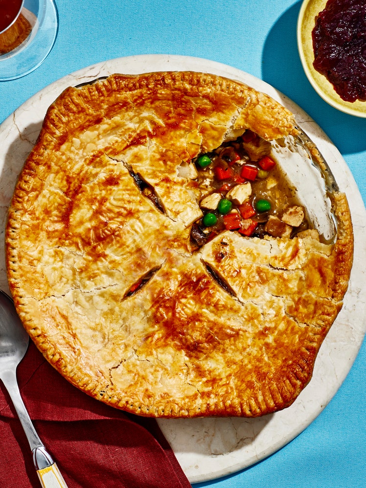 Leftover-Turkey Pot Pie