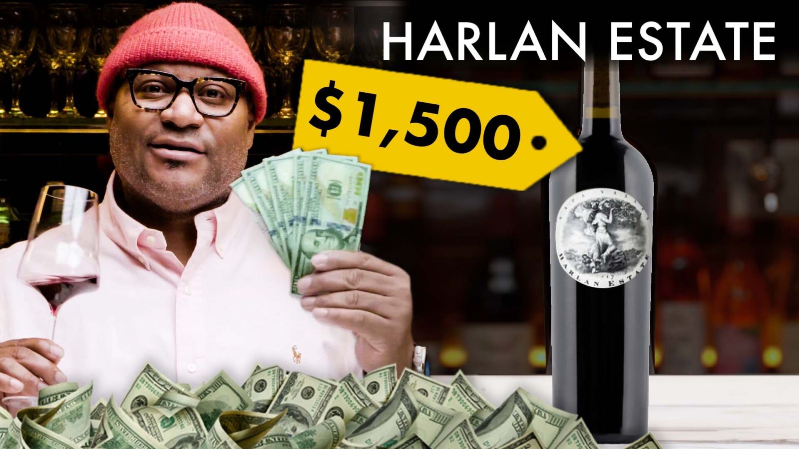 Sommelier Tries a $1,500 Bottle of Red Wine